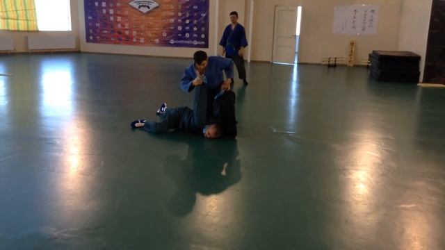 Показательное выступление сэнсея Султана Садвакасова - Дайто-рю Айки-дзюцу смотреть онлайн