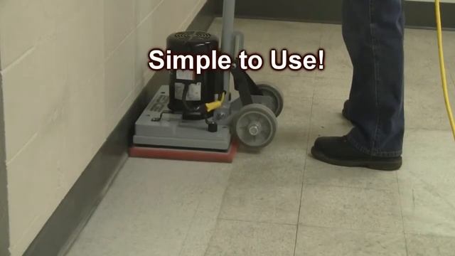 EDGE-технология для обработки пола. Стриппинг без химии! смотреть онлайн