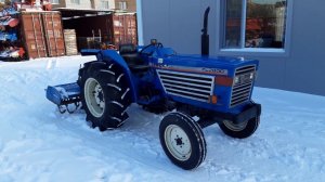 Четырёхцилиндровый трактор ISEKI