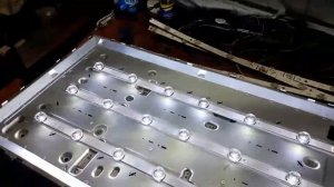 Быстрый ремонт подсветки у телевизора LG модель 32LB563U.