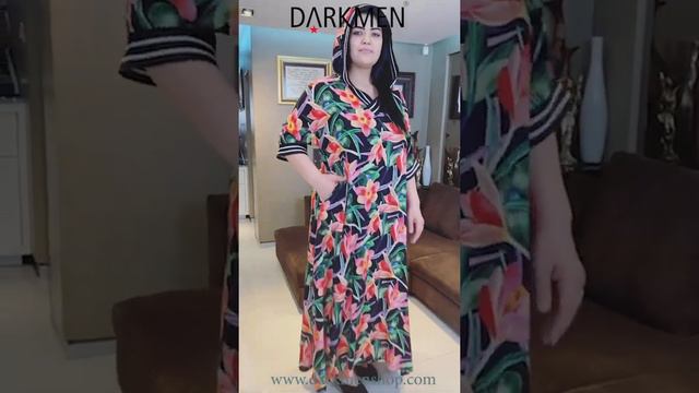 Платье летнее больших размеров DARKWIN от DARKMEN. Турция Стамбул. Оптовые продажи.