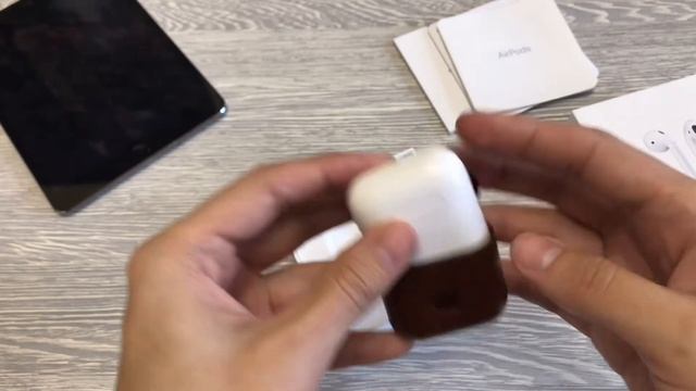 Покупка оригинальных Apple AirPods 1 на OLX за 50$ б/у смотреть онлайн