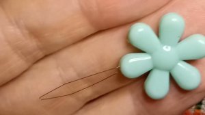 Размер бисера имеет значение.