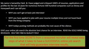 Guarantee A Job Interview - Secrets Of A Recruiter Revealed