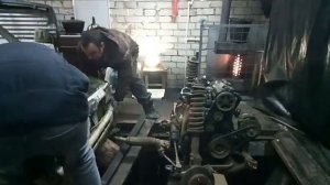 Как быстро снять движок на оке