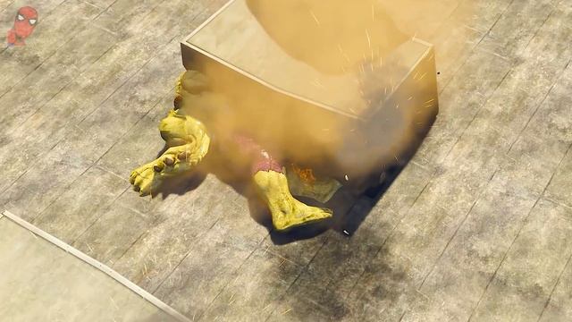 HULK LUCIFER vs RHINO - What If Battle Superheroes смотреть онлайн