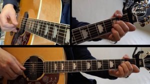 While My Guitar Gently Weeps | The Beatles (George Harrison) | JamiGuitar | Fingerstyle lesson
