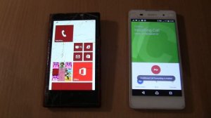 angry luntik Incoming call&Outgoing call at the Same Time Nokia Lumia 1020+Sony Xperia E5