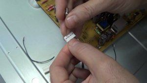 Уменьшение тока драйвера подсветки телевизора LG
