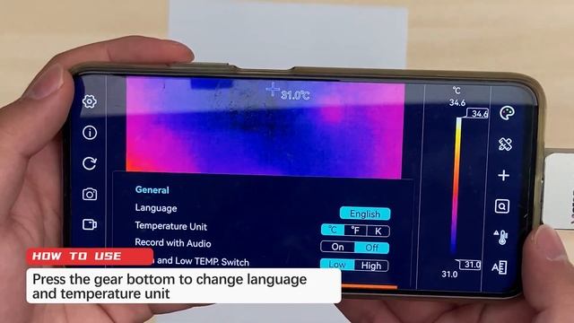 VICTOR328A 328B portable mobile phone thermal imagerresolution 160x120 range Mini thermal imager смотреть онлайн