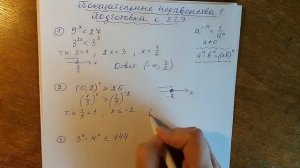 Показательные неравенства. Подготовка к ЕГЭ. Упражнения.