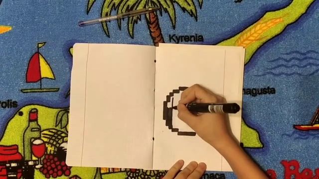 пиксель арт Инь Янь смотреть онлайн