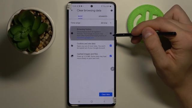 Как очистить историю браузера на Samsung Galaxy Note 10 Lite смотреть онлайн