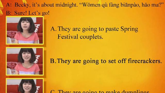 Beginner Mandarin Chinese: "Spring Festival: Fireworks and Couplets" with eChineseLearning смотреть онлайн