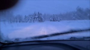 На переднеприводном кроссовере по снегам