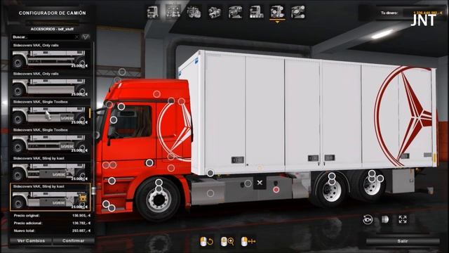 [1.32] Euro Truck Simulator 2 | Rigid Chassis for MB MP3 & Sisu Polar Mk1 ByCapital v 3.8 | Mods смотреть онлайн