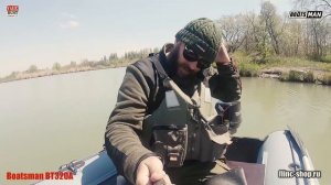Лодка НДНД Boatsman BT320A / Тест на воде мотор Тохатсу 9.8