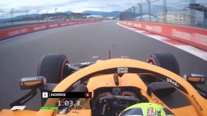 Lando Norris' Pole Lap | 2021 Russian Grand Prix | Pirelli