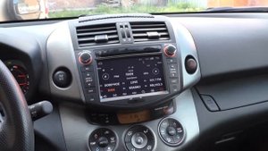LeTrun магнитола на Toyota RAV4 2011 года