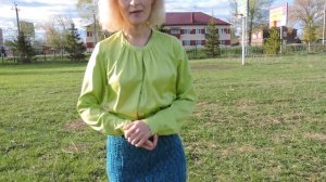 Простая юбка крючком. Юбка миди крючком. Готовая работа.