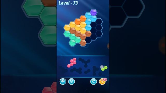 Block Hexa Puzzle Expert Level 73 Walkthrough