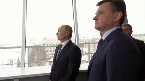 Президенту представили новый, модернизированный сверхзвуковой самолет, ракетоносец Ту-160