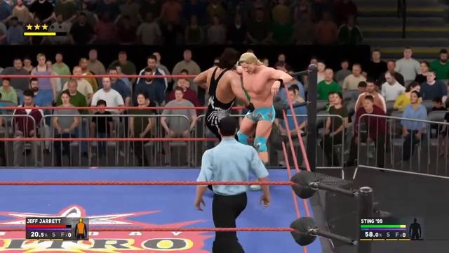 Sting vs Jeff Jarrett WCW Monday Nitro смотреть онлайн