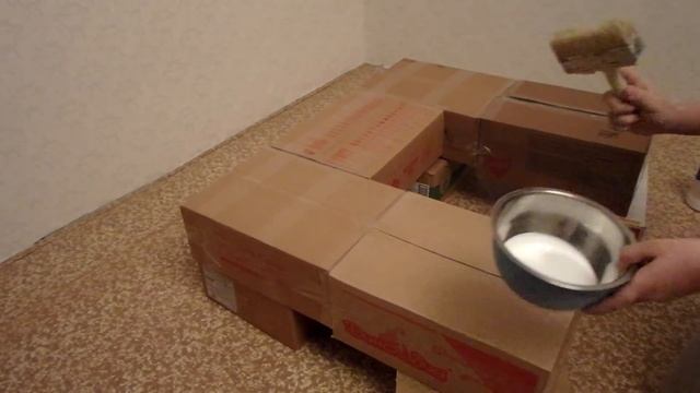 Камин из коробок смотреть онлайн