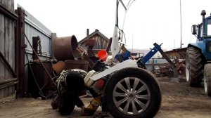 Плановое ТО мотоблока МБ 2М