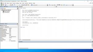 Connect to SQL Server using ADO in VBA | VBA tutorial