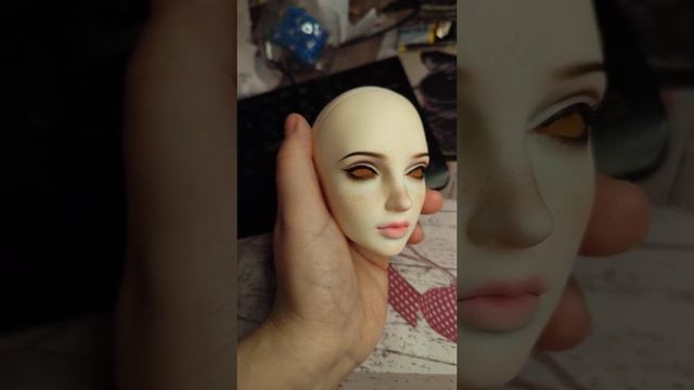Подписчица прислала головушку, что бы я смастерила для нее паричек🥰🥰🥰