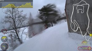 25.02.2022. УТЦ Кавголово. Лыжная трасса. Круг 5,5 км.