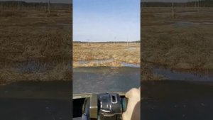 Вездеход Охотец. Тест по болоту. Как на танке.