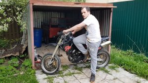 Как легко завести KTM 620 640 с кик-стартера