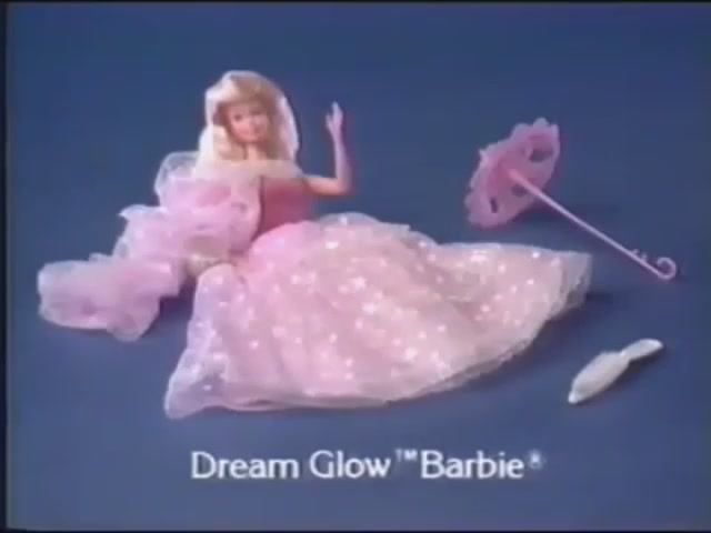 1985 Реклама куклы Барби Маттел Светящаяся Мечта Mattel Barbie Dream Glow