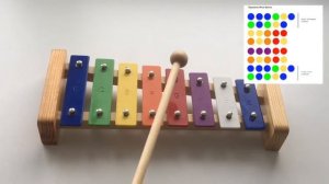 Паучок Итси Битси - детская песенка на ксилофоне (Инси Винси)