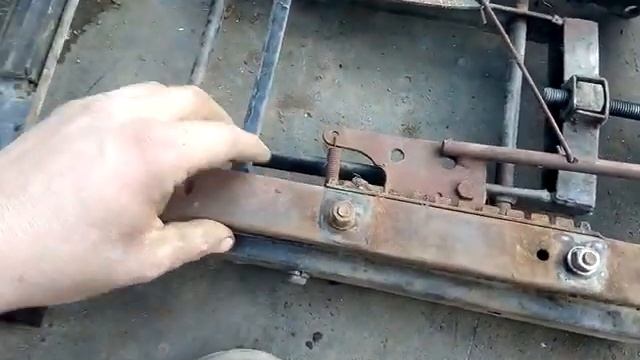 МТЗ . Сиденье. смотреть онлайн