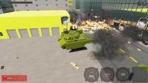 НУБ ПРОТИВ ПРО! ТАНК НА ПРОКАЧКУ В BRICK RIGS! РЕМОНТ И ТЮНИНГ ТАНКА! ТЮНИНГ БИТВА В БРИК РИГС!