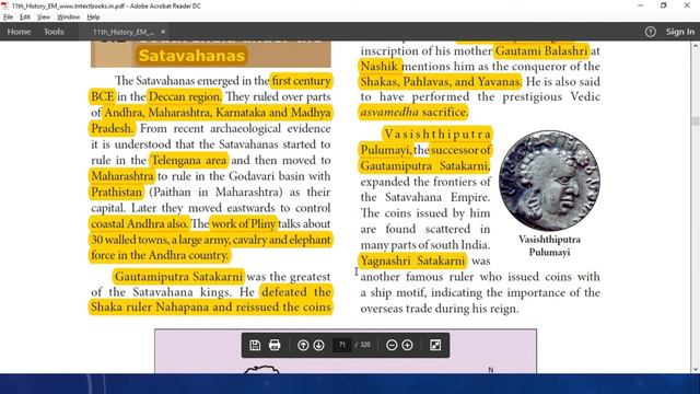 Part 3 South India Mauryan Satavahana Ashoka Gautamiputra Satakarni  King Hala