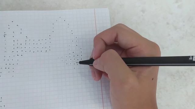 Как нарисовать собаку породы Хаски по клеткам / видеоурок#4 смотреть онлайн