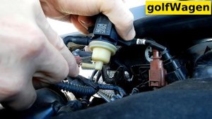 VW Golf 7 N75 valve removal