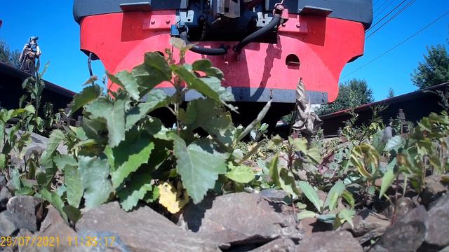 Камера под электричкой ЭД4М-0025 смотреть онлайн