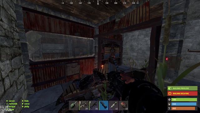 Rust | The Disorganized Raid, River Base #2 (Rust Vanilla Raiding) смотреть онлайн