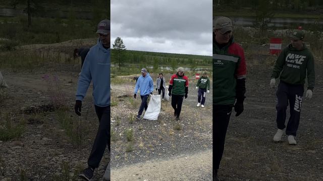 Акцию «Оберегай природу» провели молодые и немолодые специалисты УГОК