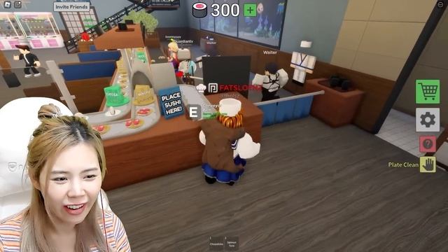 กินร้านซูชิสายพานแสนอร่อยที่ญี่ปุ่น | Conveyor Sushi Restaurant Roblox смотреть онлайн