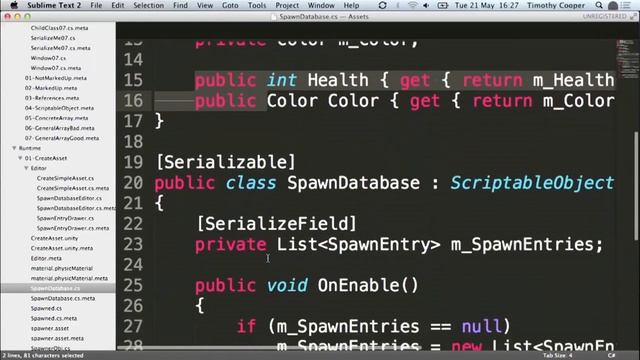 Serialization in-depth with Tim Cooper: a Unite Nordic 2013 presentation смотреть онлайн