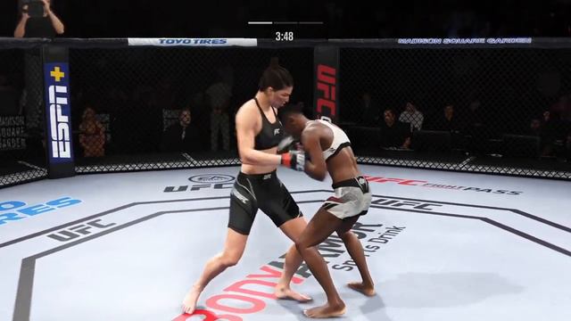 MACKENZIE DERN VS ANGELA HILL FULL FIGHT UFC FIGHT NIGHT 224
