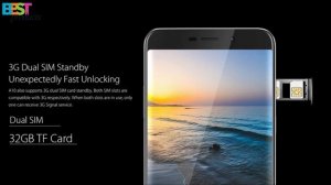 Blackview A10 - 5.0" HD / Android 7.0 / 2GB RAM + 16GB ROM / 5MP+8MP Dual Cameras