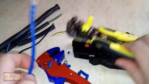 Кабельный стриппер FS-D3 или инструмент для снятия изоляции с проводов из Китая. Aliexpress