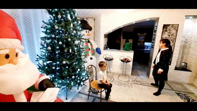Отмечаем Рождество,поздравили маму,жарим гуся,приехали дети смотреть онлайн